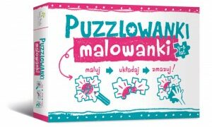 Puzzlowanki Malowanki nowy zestaw kreatywny od Sierra Madre