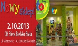 Nowy sklep Toy Planet w Bielsku-Białej