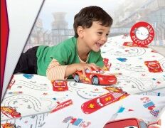 Materac dziecięcy HEVEA Disney Junior na licencji Cars