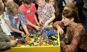 Księżna Danii na Warsztatach Lego