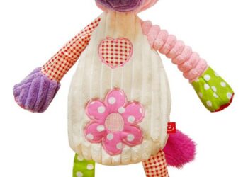 Przytulanka Pluszowy Sztruks z piszczkiem – Konik