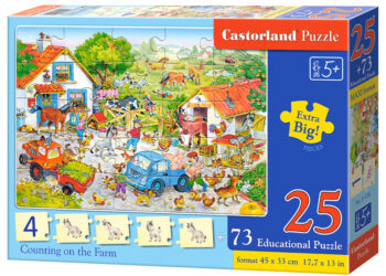 Castorland Puzzle seria Educational Liczenie na Farmie