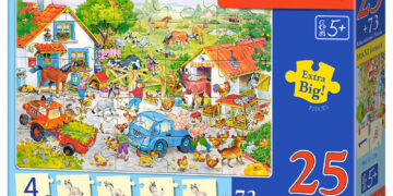 Castorland Puzzle seria Educational Liczenie na Farmie