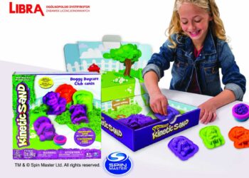 Piasek złożony z magii – Kinetic Sand, nowość w ofercie Libry