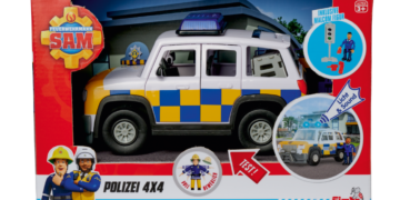 Strażak Sam Jeep z najnowszej 12 serii bajki