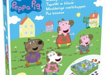 Gra planszowa Świnka Peppa Tupotki w błocie