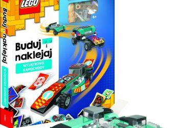 LEGO®. Buduj i naklejaj: wyjątkowe samochody
