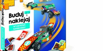 LEGO®. Buduj i naklejaj: wyjątkowe samochody