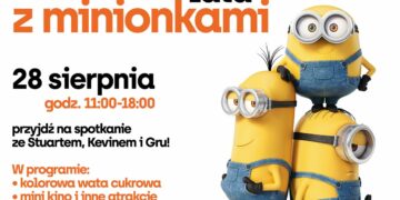 Pożegnanie lata z Minionkami w galerii Atrium Targówek