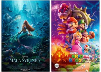 Dziś zagoszczą na dużym ekranie dwa bardzo oczekiwane filmy – „Mała Syrenka” i „Super Mario Bros.”